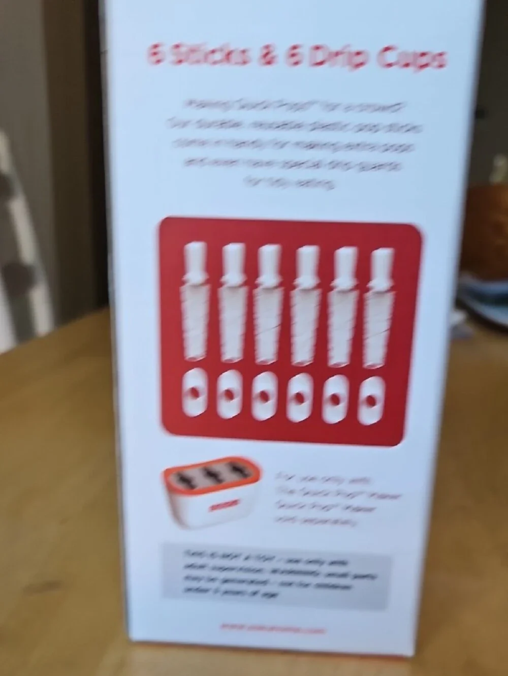 NWT Zoku Quick Pop Maker Storage Case & 6 Sticks